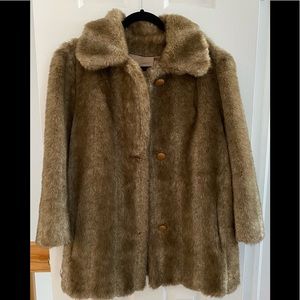 Vintage Faux Fur Coat